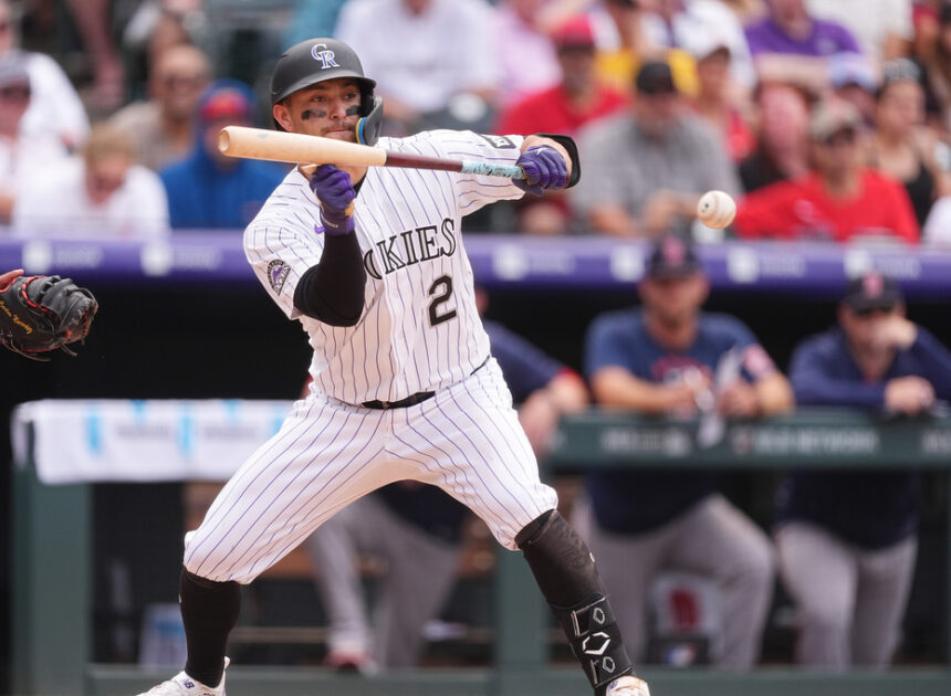 Freeman’s bunt drives in go-ahead run, Carrigg has 3 RBIs as Rockies rally past Red Sox 8-6