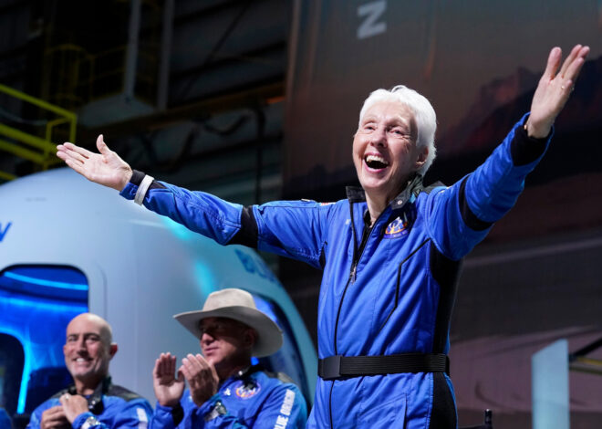 Wally Funk, aviation pioneer who was the oldest woman to travel into space, dies at 87