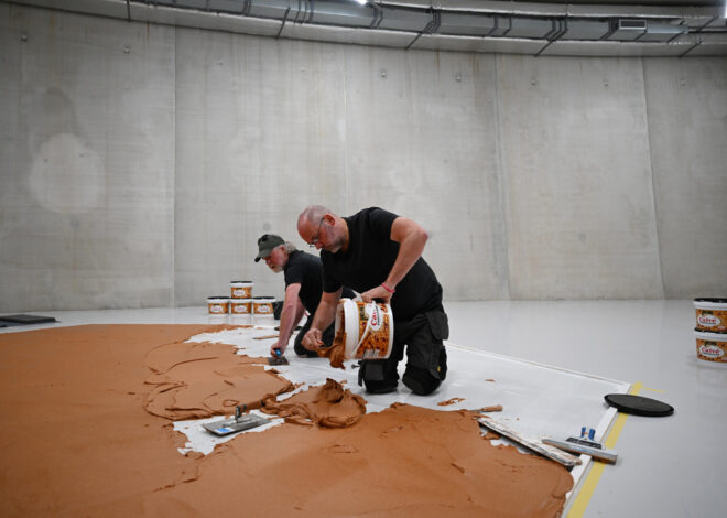 Sweet: Peanut butter floor returns to Dutch museum as tribute to late artist