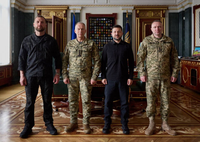 Ukraine overhauls its military top brass for the fight against Russia