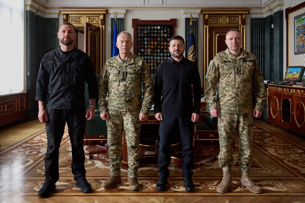 Ukraine overhauls its military top brass for the fight against Russia