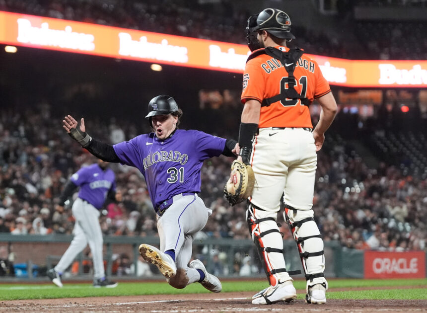 Karros’ 2-run single in the ninth helps Rockies rally past Giants 4-3