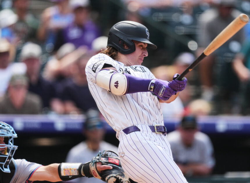Rockies erupt for 14-4 win over the Marlins, fueled by a 7-run sixth