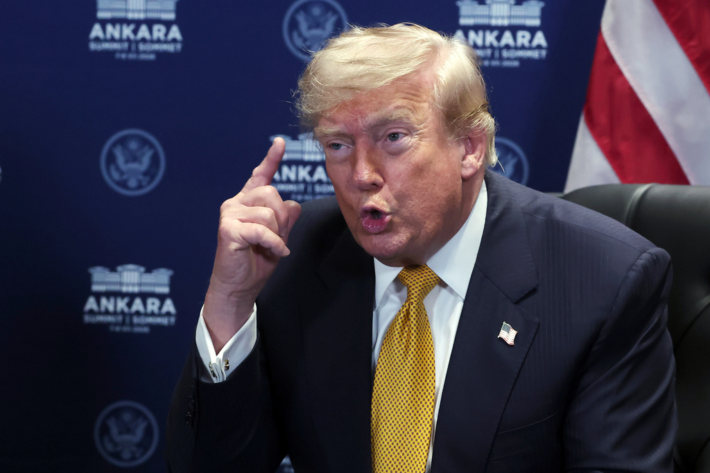 Trump blasts NATO for rejecting his efforts to claim Greenland as leaders hold a summit in Turkey