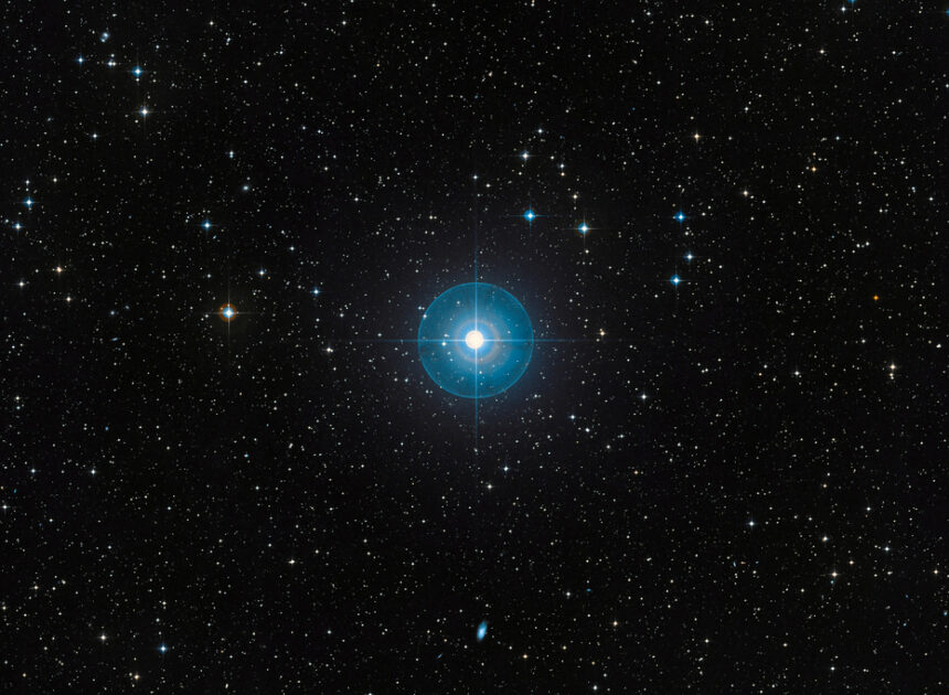 Faint new planet is revealed around a young star after a decade in hiding