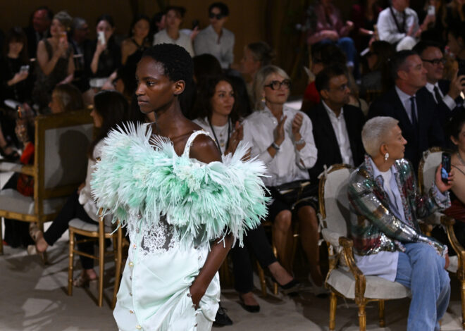 Chanel turns the Grand Palais into a dark fairy tale for Matthieu Blazy’s 2nd couture show