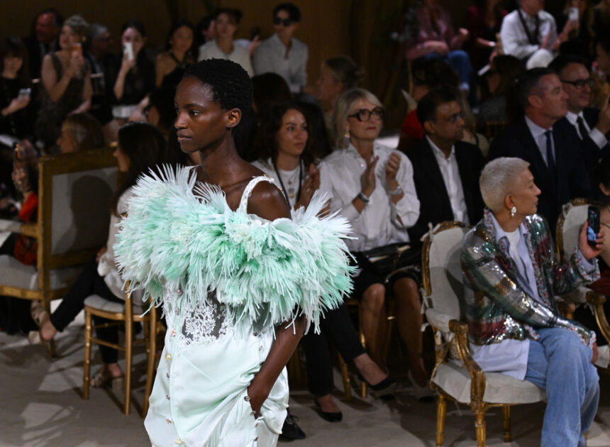 Chanel turns the Grand Palais into a dark fairy tale for Matthieu Blazy’s 2nd couture show