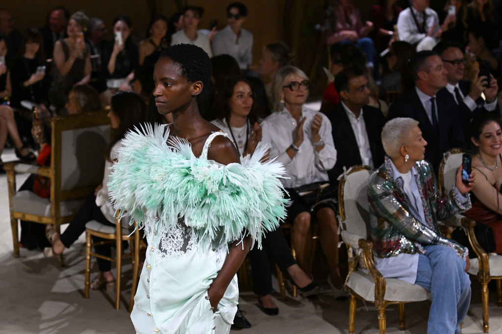 Chanel turns the Grand Palais into a dark fairy tale for Matthieu Blazy’s 2nd couture show