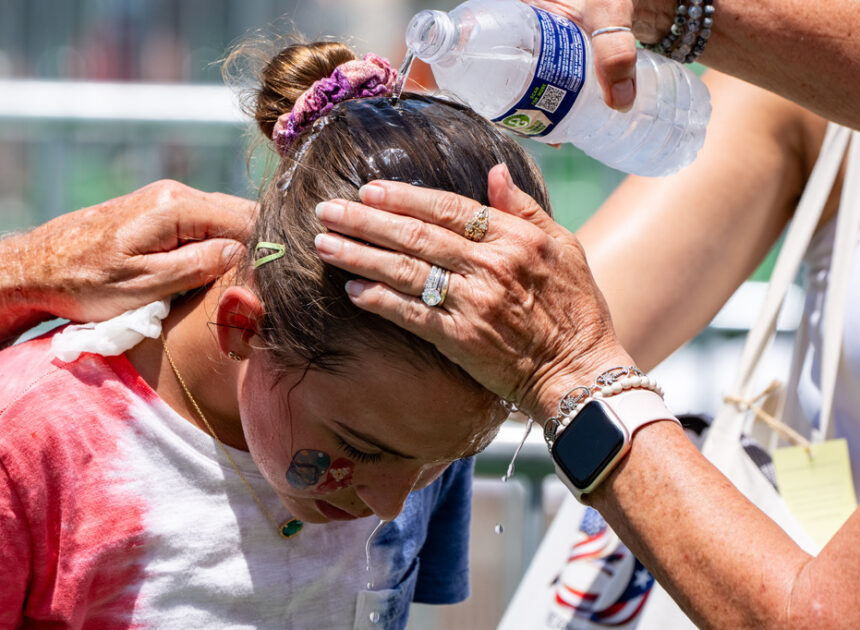 Finding freedom from the heat on July 4th will be a challenge in eastern US
