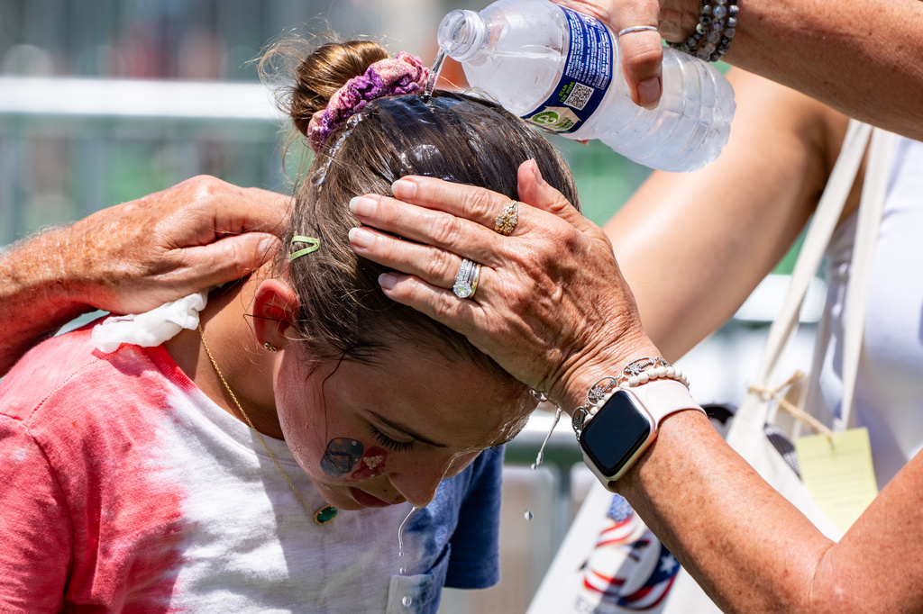 Finding freedom from the heat on July 4th will be a challenge in eastern US