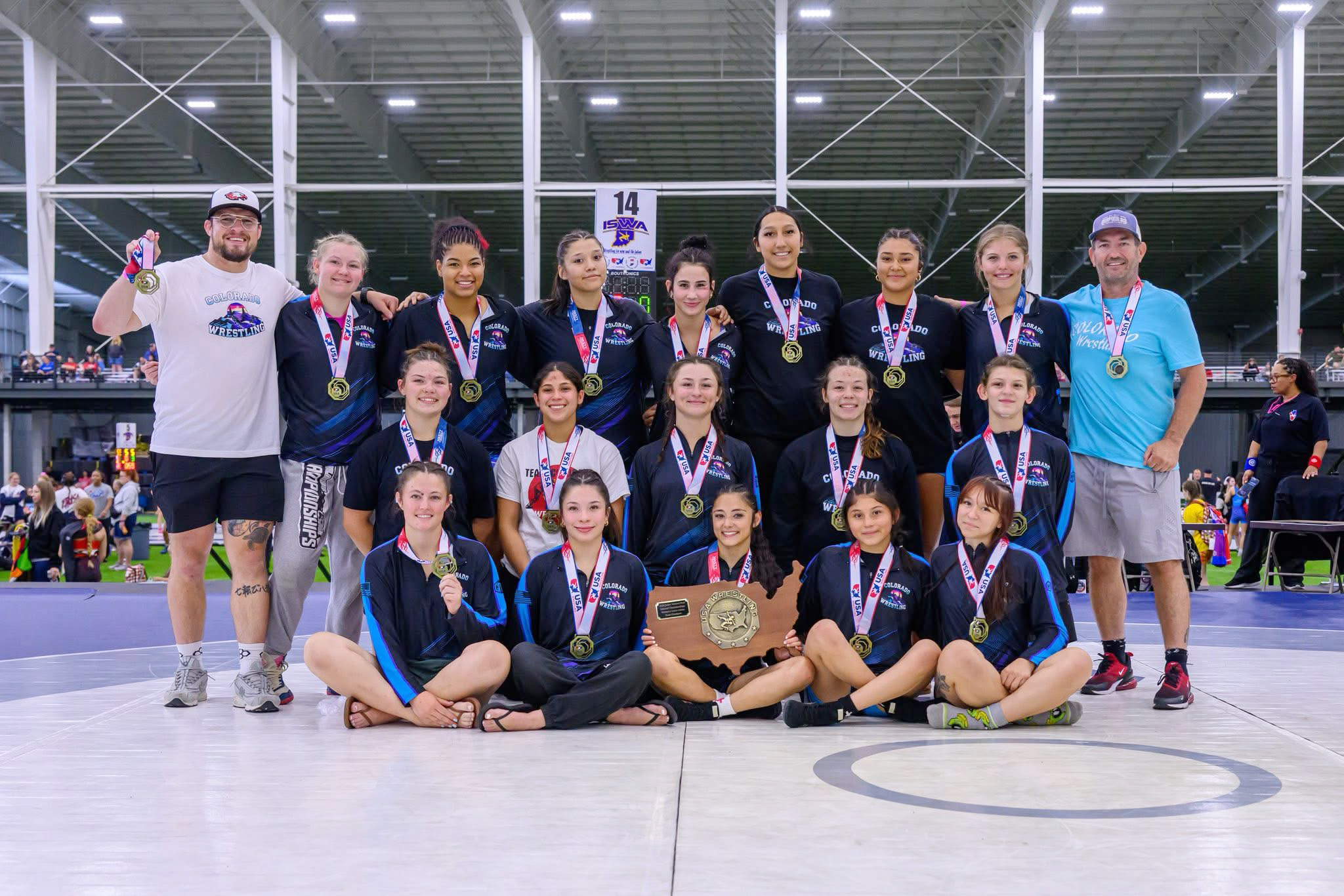 Girls Wrestling: Aurora area flavor mixed in Colorado’s first Junior Greco Dual national championship
