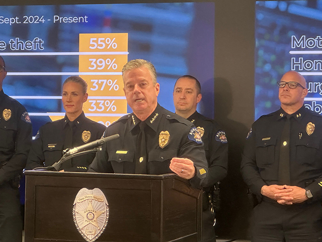 Aurora crime rate drops 10.5% in first half of 2026. Chief credits technology, focus