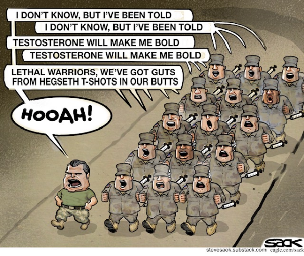 Toon in Wednesday