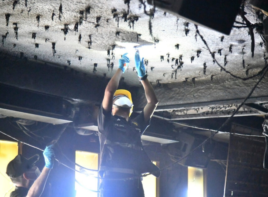 Fire at a music bar in Bangkok kills at least 27 people