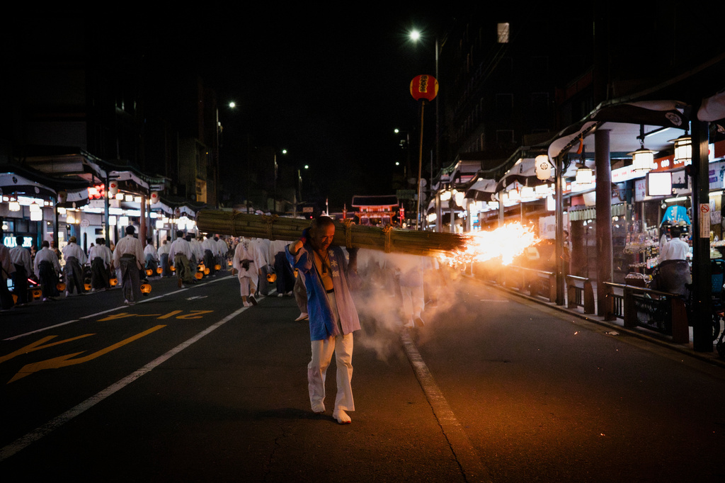 A centuries-old festival in Japan brings Shinto traditions and towering floats to the streets