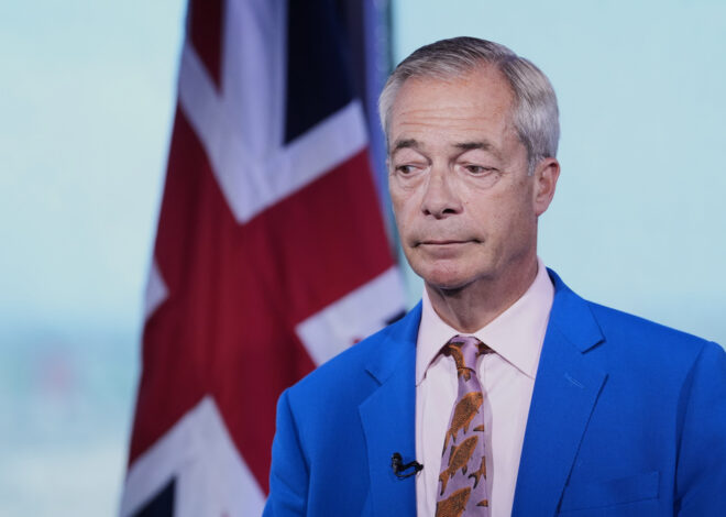 Reform UK’s Farage says he’ll quit as lawmaker and seek re-election amid donation allegations