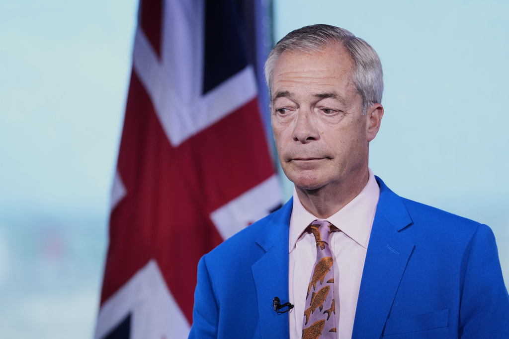 Reform UK’s Farage says he’ll quit as lawmaker and seek re-election amid donation allegations