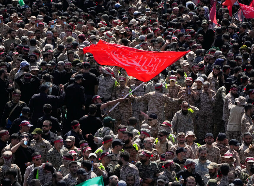 Mourners throng funeral procession in Tehran for Iran’s Supreme Leader Ayatollah Ali Khamenei