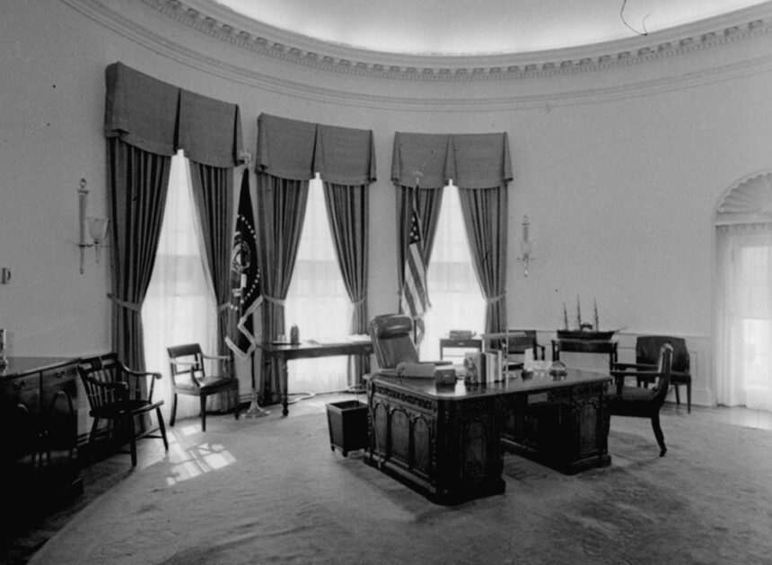 Much more than a piece of furniture, the president’s Resolute Desk has echoed through history