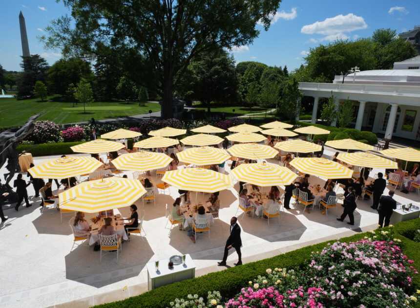 How the White House Rose Garden and its plantings have changed over the past century