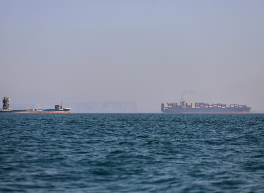 Tanker set ablaze after being struck by projectile in the Strait of Hormuz as Iran mourns Khamenei
