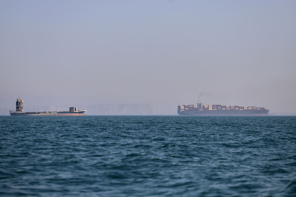 Tanker set ablaze after being struck by projectile in the Strait of Hormuz as Iran mourns Khamenei