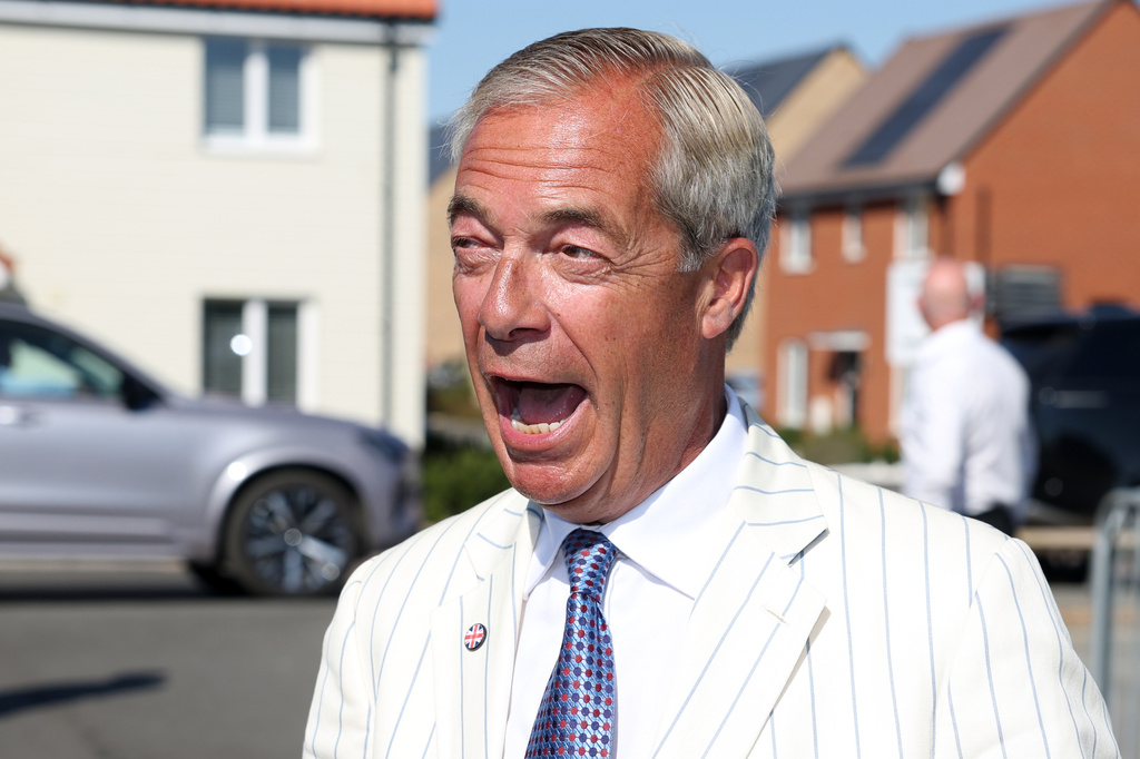Reform UK’s Nigel Farage beats a slate of fringe candidates in election boycotted by major parties