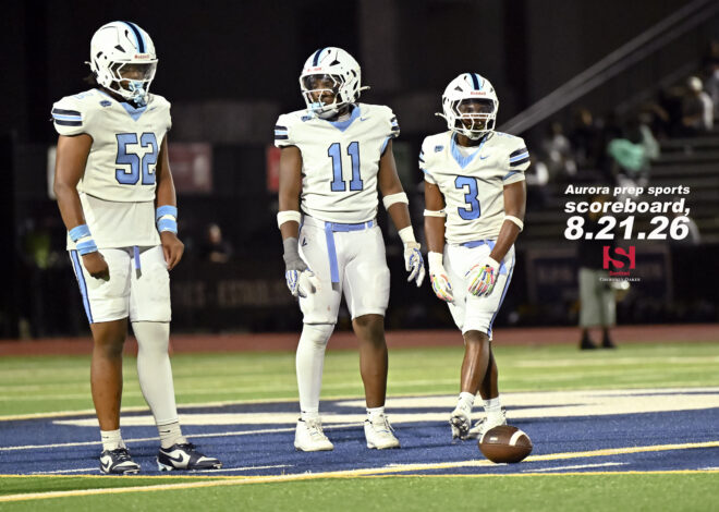 Aurora prep sports scoreboard, 8.21.26