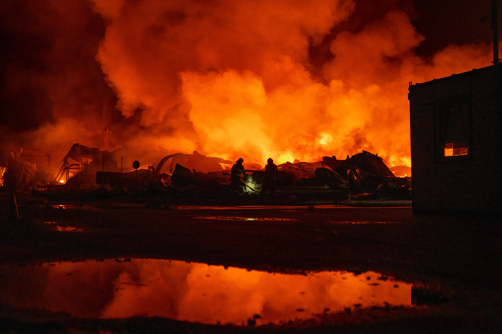 Russian barrage in Ukraine’s capital region kills 17 as air defenses fall short