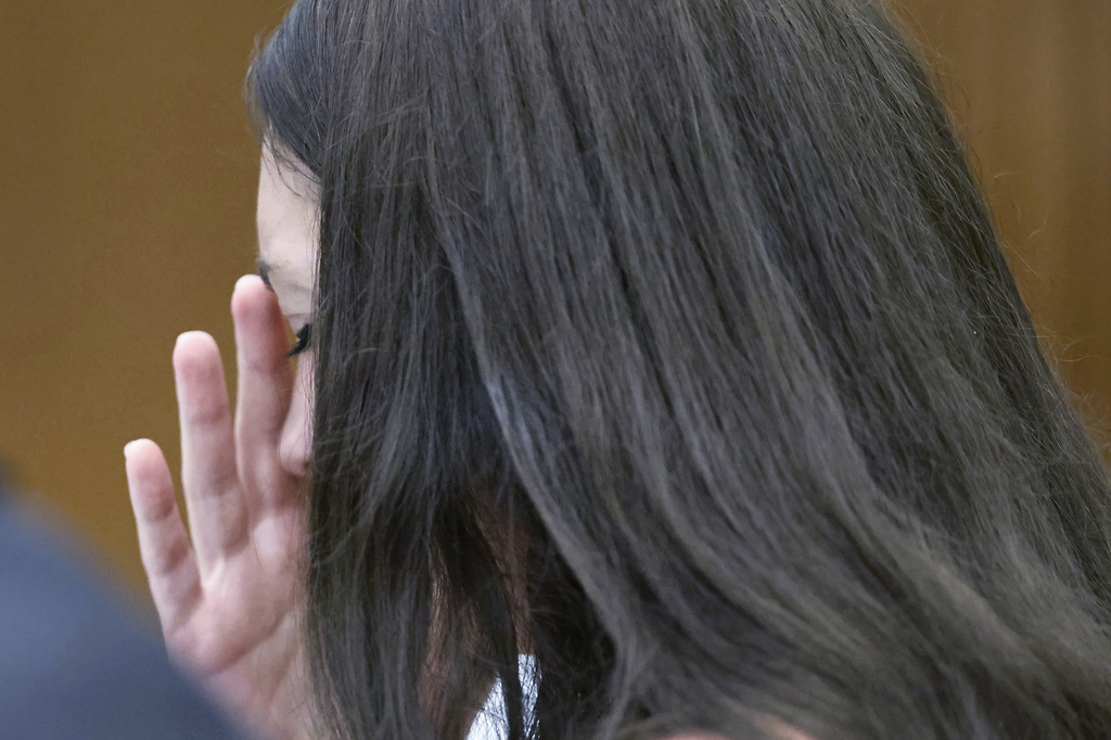 Lindsay Clancy sobs during murder trial as jurors view autopsy photos of her youngest child