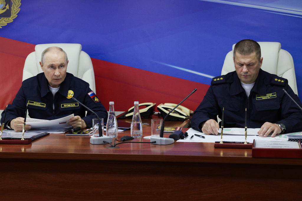 An overnight Ukrainian blitz damages Russia’s Black Sea naval stronghold, Zelenskyy says
