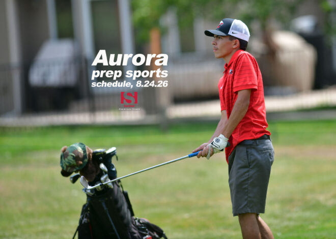Aurora prep sports schedule, 8.24.26