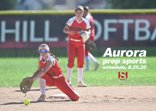Aurora prep sports schedule, 8.25.26