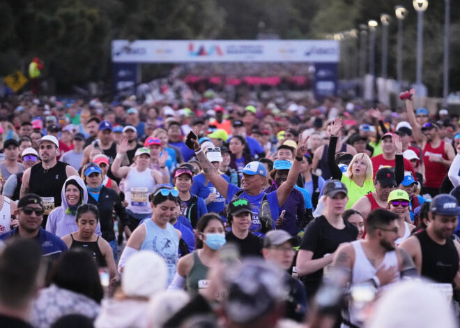 The warming climate is forcing marathons to consider changes to keep runners cool