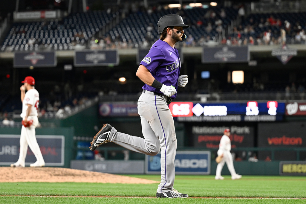 Connor Norby’s grand slam and 3 2-run homers help Rockies to a 13-1 win over the Nationals