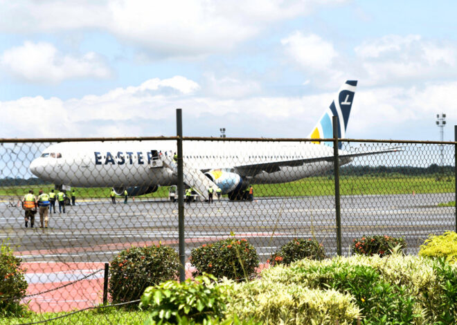 Deportees who refused to exit a US flight in Liberia are sent to Equatorial Guinea