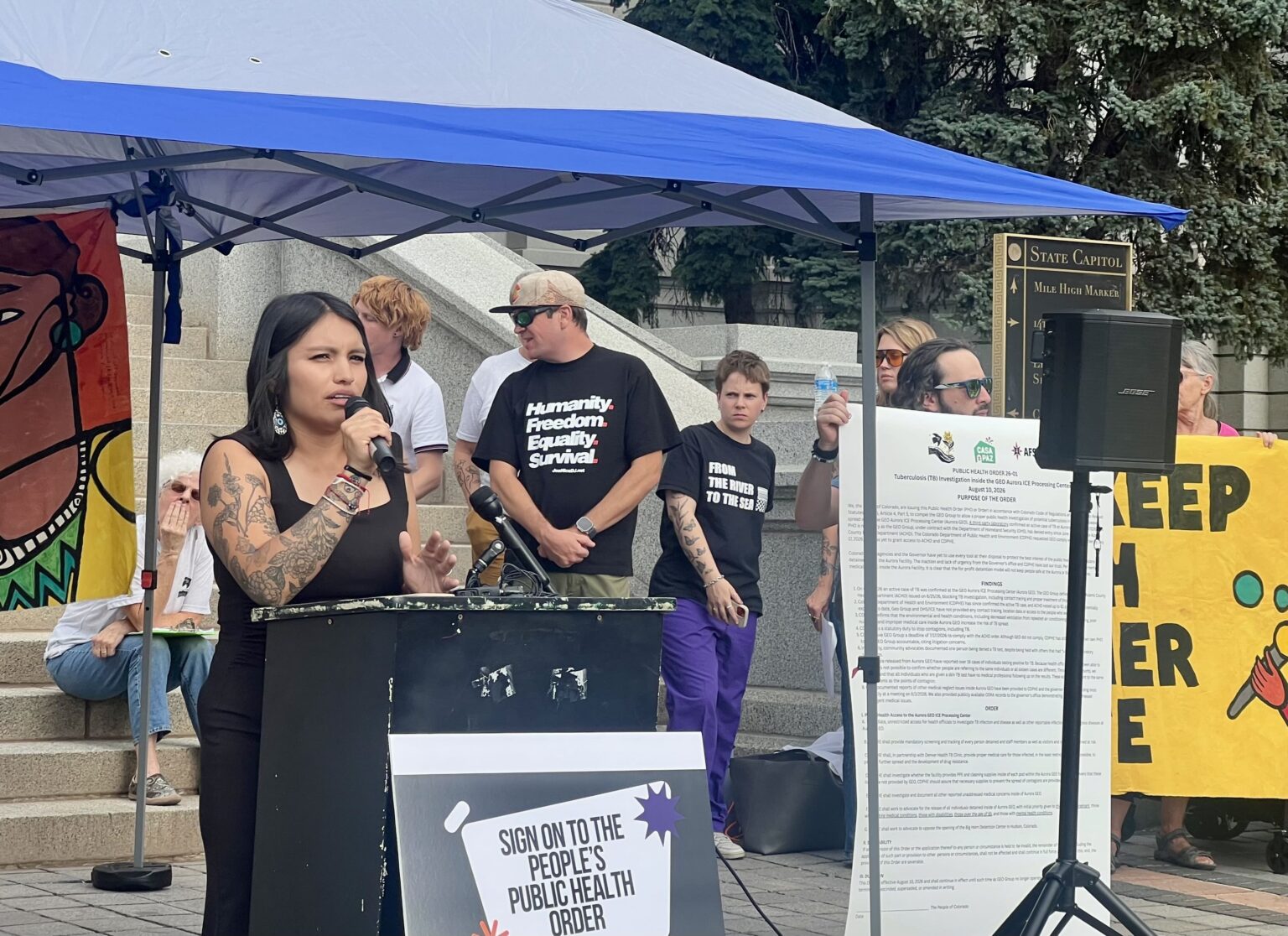 Advocates demand state action as GEO Group blocks health probes into TB case at Aurora immigration jail